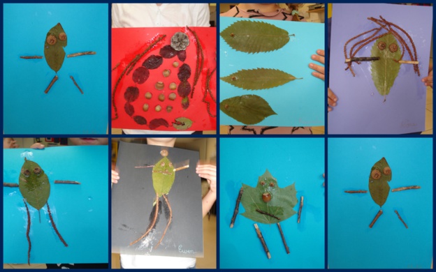 Land Art avec Danièle et son groupe de grande section Land Art avec Danièle et son groupe de grande section