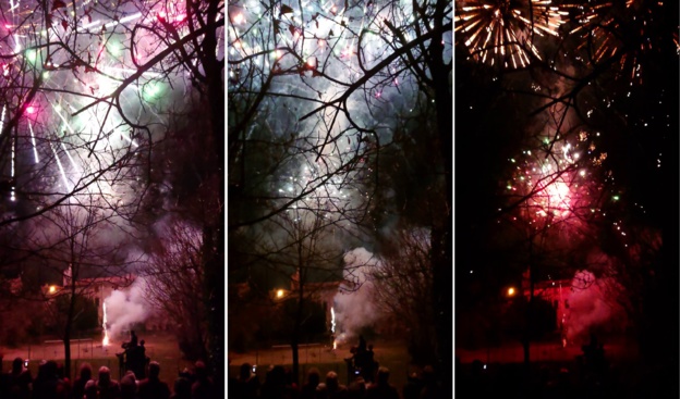 Feu d'artifice de fin d'année Feu d'artifice de fin d'année