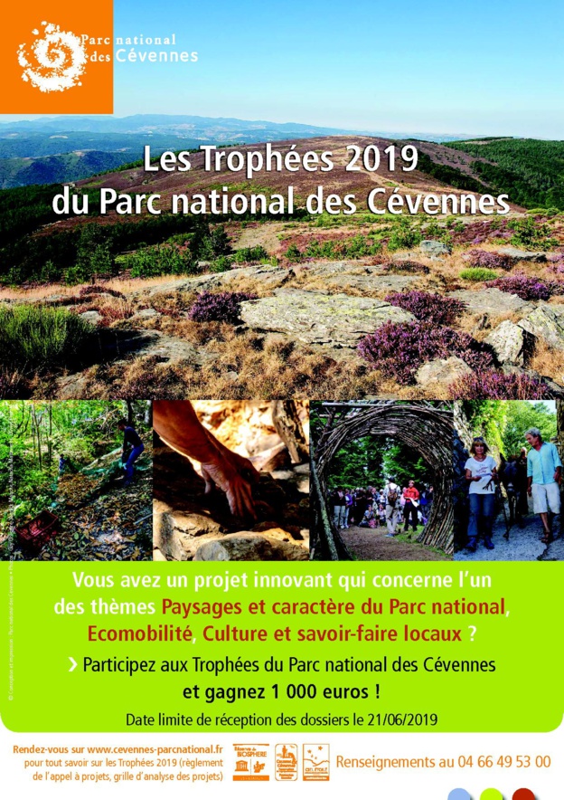Trophées 2019 du Parc National des Cévennes Trophées 2019 du Parc National des Cévennes