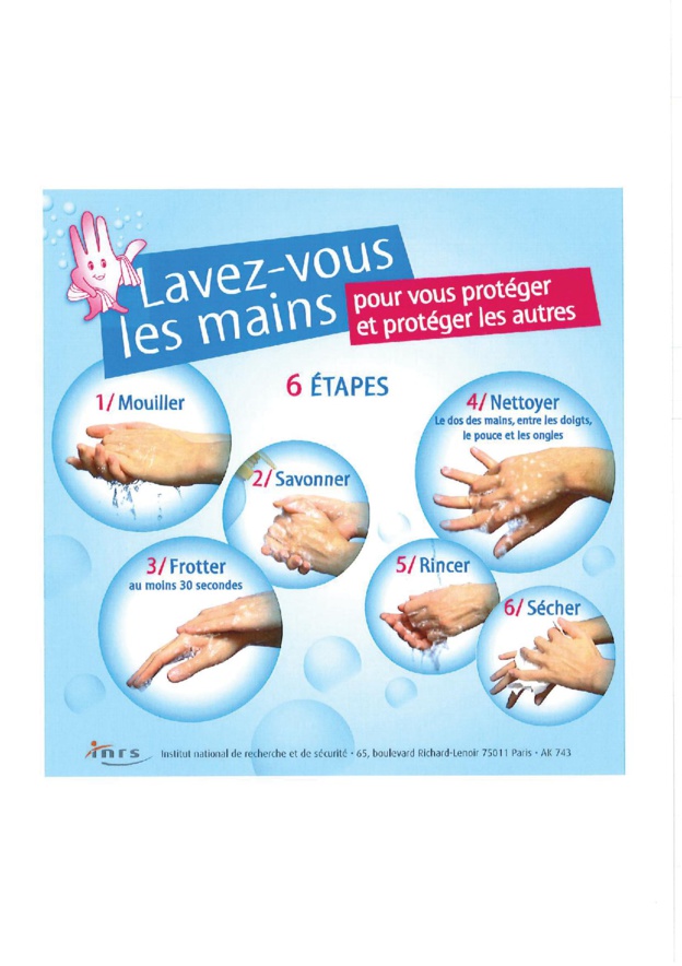 LAVAGE DES MAINS LAVAGE DES MAINS