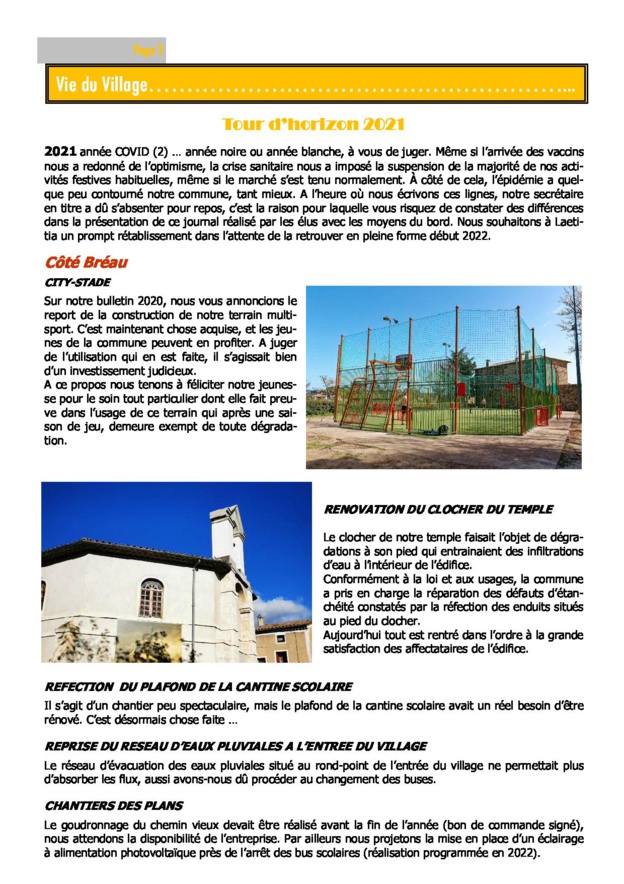 La Fueillo dé Bréou-Mars 2021 La Fueillo dé Bréou-Mars 2021