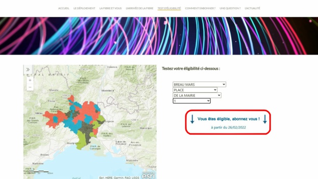 La fibre arrive en février !!!