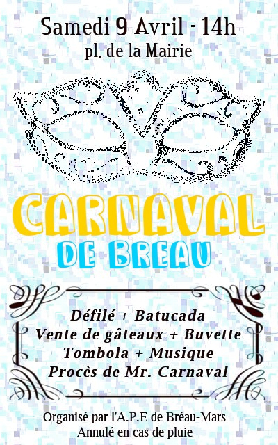 Bientôt le Carnaval des Ecoles