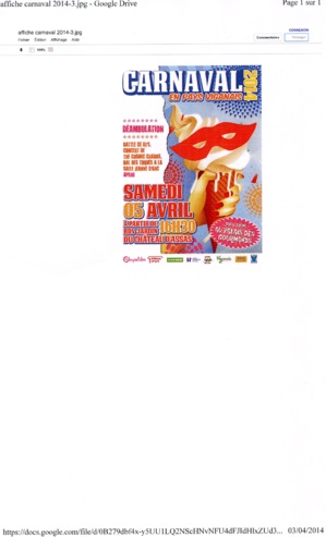 Carnaval Avril 2014 Carnaval Avril 2014