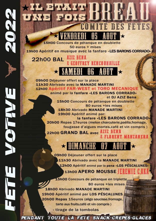 FETE VOTIVE 2022 du 5 au 7 août 2022 FETE VOTIVE 2022 du 5 au 7 août 2022