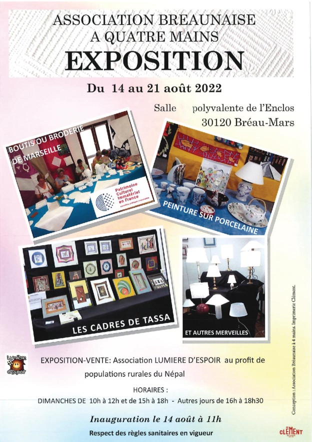 EXPOSITION - VENTE EXPOSITION - VENTE