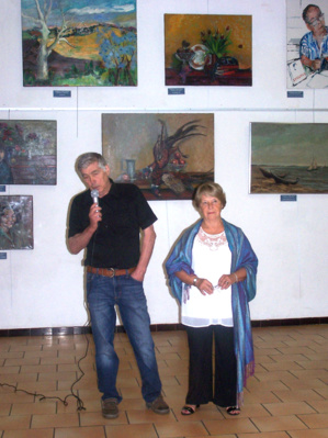 Vernissage de l'expo "Séguéla"