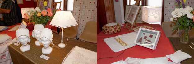 Exposition de boutis et porcelaine peinte Exposition de boutis et porcelaine peinte