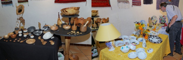 Exposition de boutis et porcelaine peinte Exposition de boutis et porcelaine peinte