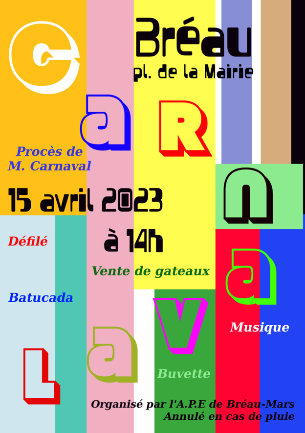 CARNAVAL APE DE BREAU-MARS CARNAVAL APE DE BREAU-MARS