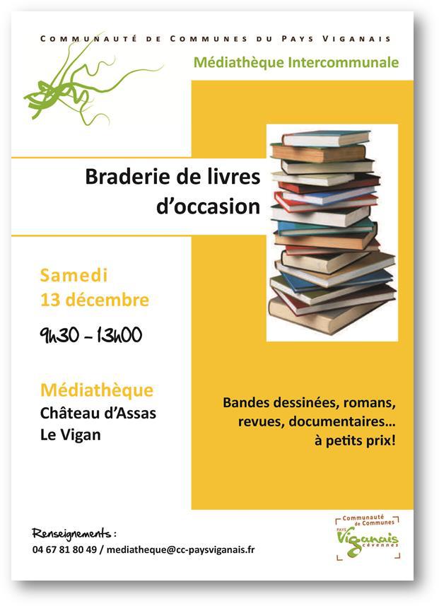 Médiathèque : braderie de livres d'occasion Médiathèque : braderie de livres d'occasion