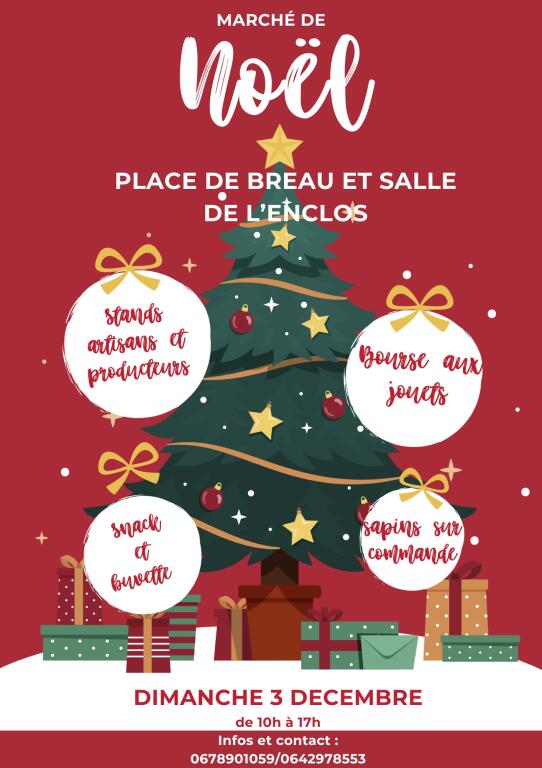 Marché de Noël et vide-greniers de Noël