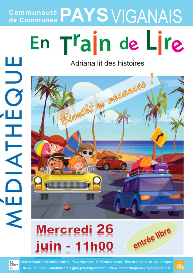 Médiathèque : En train de lire..... Médiathèque : En train de lire.....