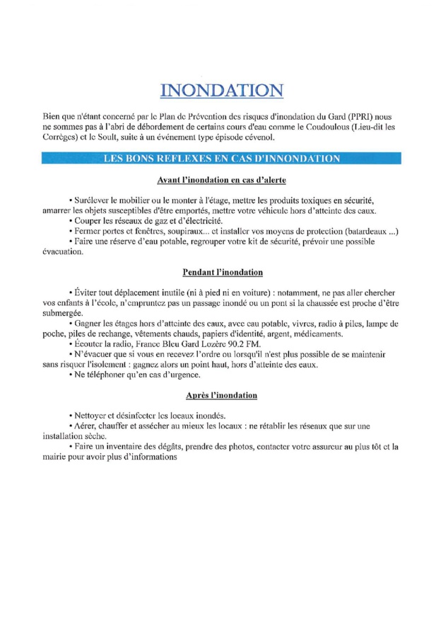 DOCUMENT D'INFORMATION COMMUNAL SUR LES RISQUES MAJEURS DOCUMENT D'INFORMATION COMMUNAL SUR LES RISQUES MAJEURS
