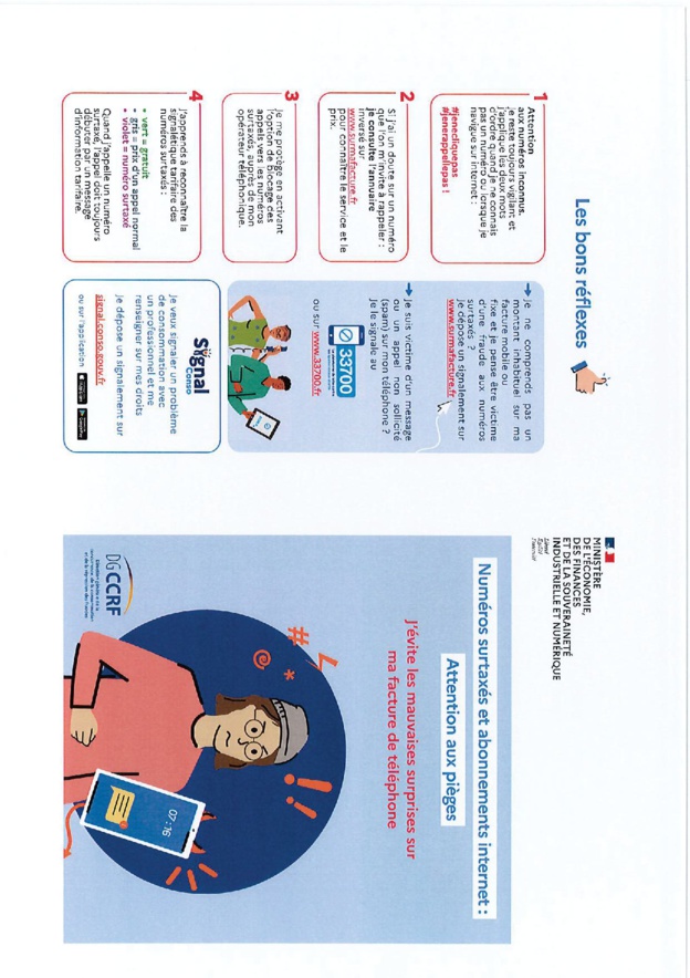 Campagne de communication arnaques ! Campagne de communication arnaques !