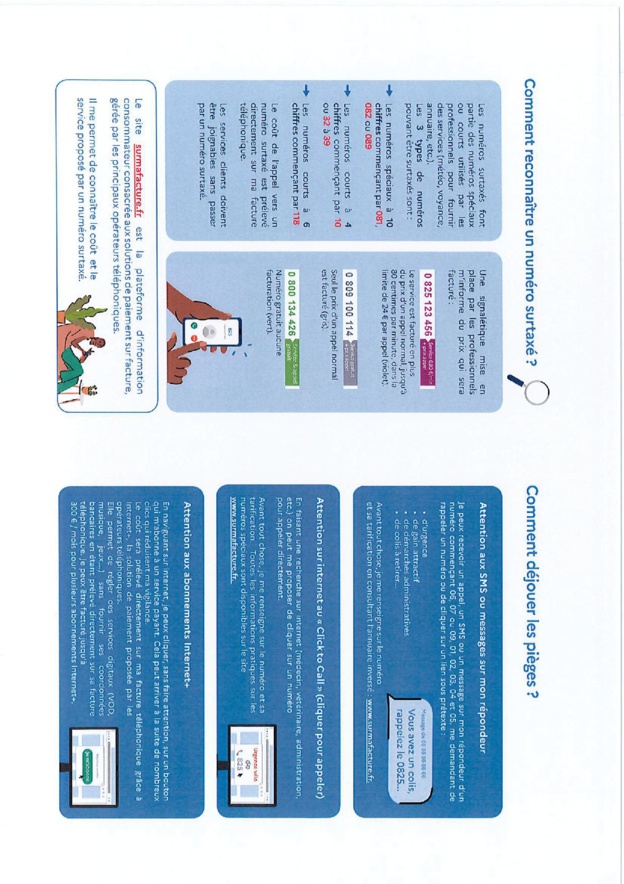 Campagne de communication arnaques ! Campagne de communication arnaques !