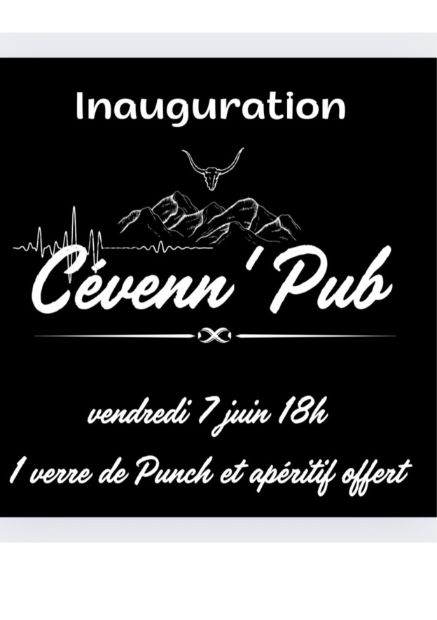 Invitation : inauguration café Bréau Cévenn'Pub Invitation : inauguration café Bréau Cévenn'Pub