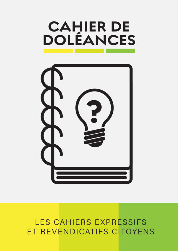 Mise en place d'un cahier de doléances Mise en place d'un cahier de doléances