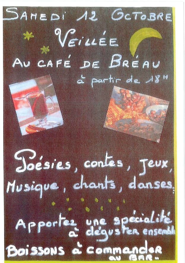 Veillée au Café de Bréau Veillée au Café de Bréau