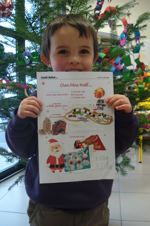 Activités périscolaires : "la lettre au Père-Noël" avec Danièle Activités périscolaires : "la lettre au Père-Noël" avec Danièle