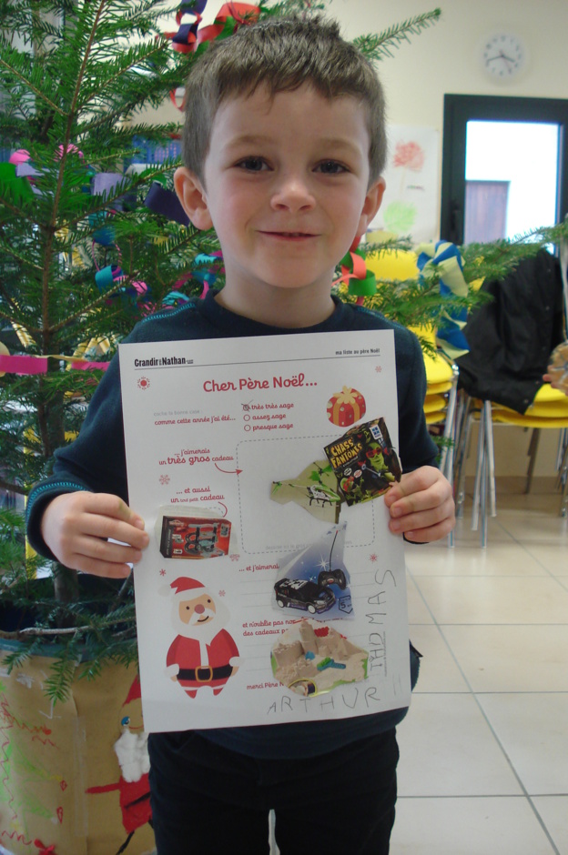 Activités périscolaires : "la lettre au Père-Noël" avec Danièle Activités périscolaires : "la lettre au Père-Noël" avec Danièle