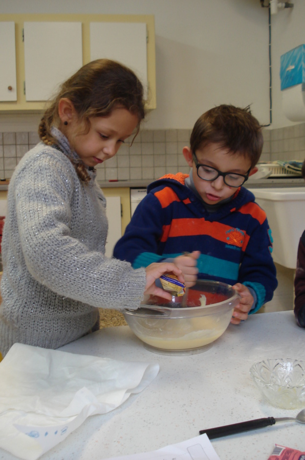 De nouvelles recettes côté cuisine....