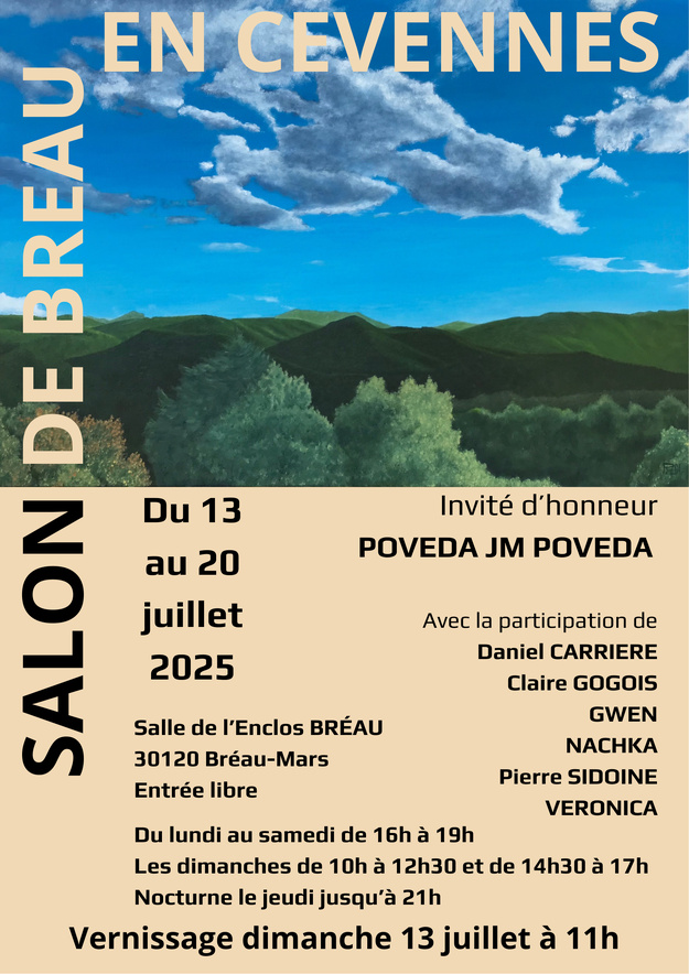 Salon de Bréau en Cévennes