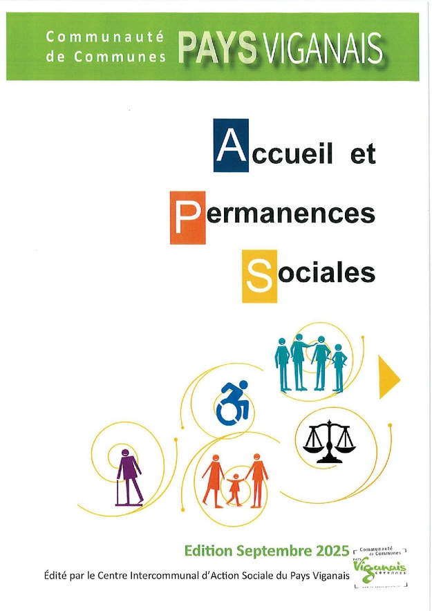 Le dépliant accueil et Permanence Sociales 2025/2026 est disponible