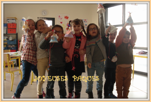 Atelier Pâques avec Danièle et les GS Atelier Pâques avec Danièle et les GS