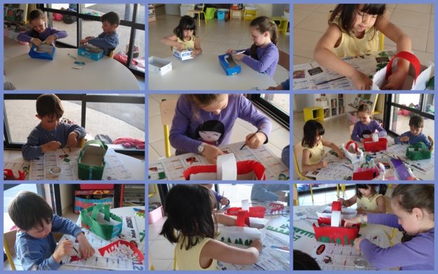 Atelier Pâques avec Danièle et les GS Atelier Pâques avec Danièle et les GS