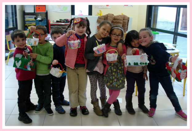 Atelier Pâques avec Danièle et les GS