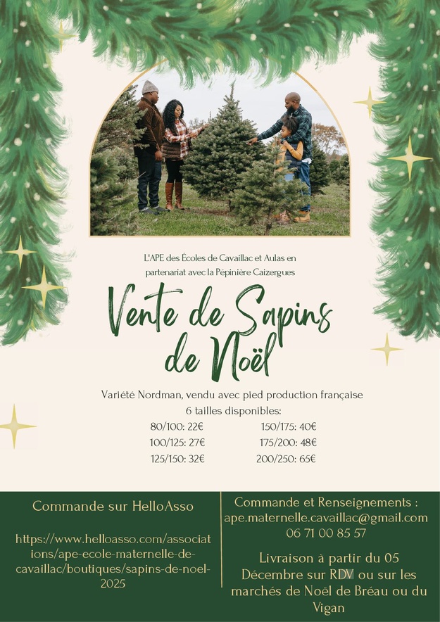 Vente de sapins Vente de sapins