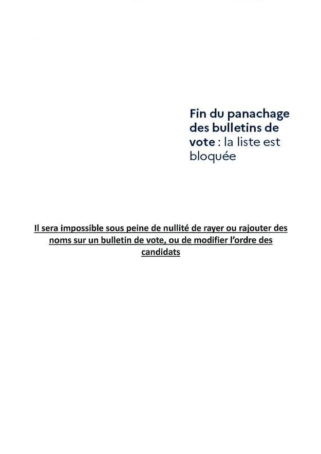 Elections municipales 2026