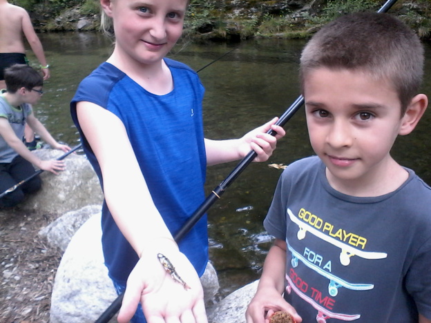 "Pêche" en activité périscolaire "Pêche" en activité périscolaire