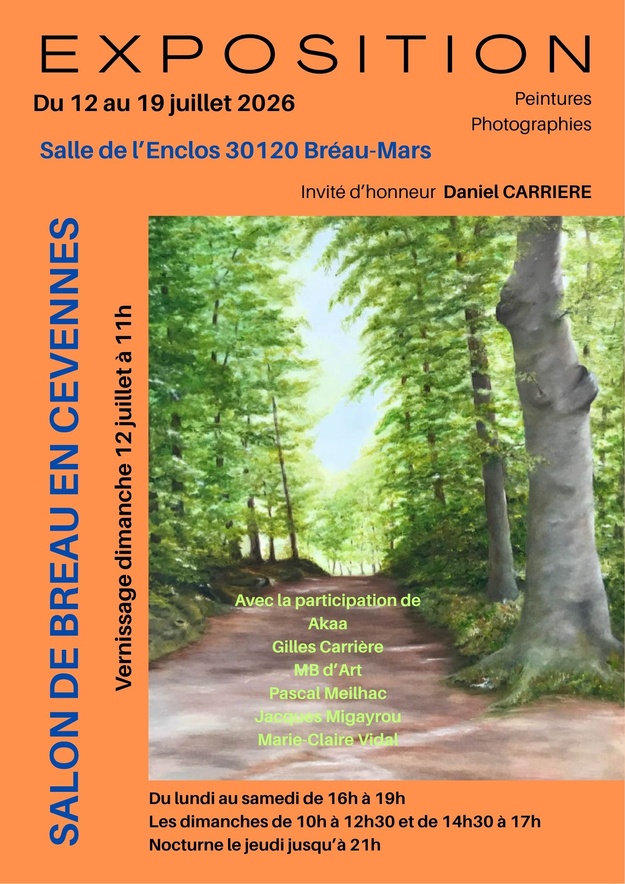 26ème Salon de Bréau en Cévennes !