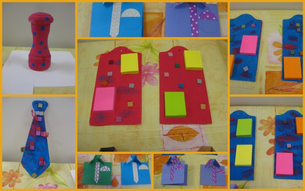 Atelier "Fête des pères" des GS en activité périscolaire Atelier "Fête des pères" des GS en activité périscolaire