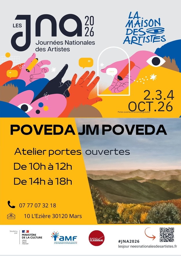 🎨 Journées Nationales des Artistes d’Occitanie !