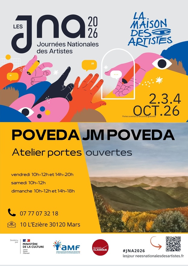 🎨 Journées Nationales des Artistes d’Occitanie ! 🎨 Journées Nationales des Artistes d’Occitanie !