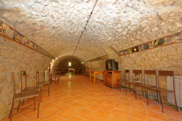 La salle de réunion et d'exposition