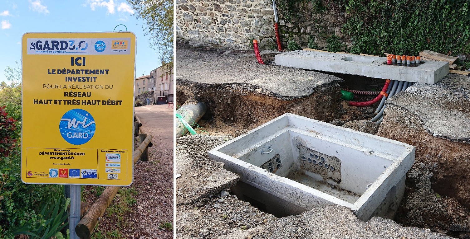 LA FIBRE MONTRE LE BOUT DE SON NEZ