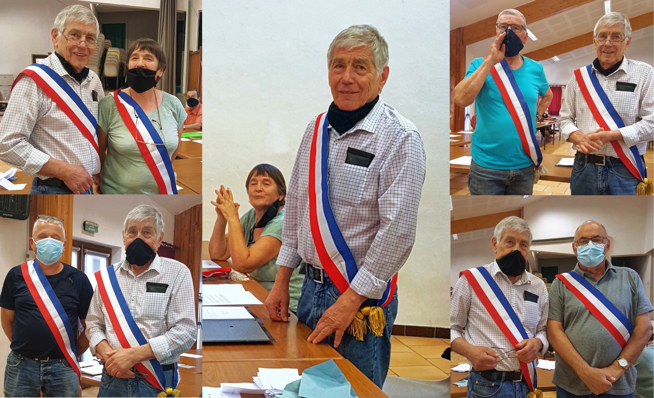 Installation du Conseil Municipal le 26/05/2020