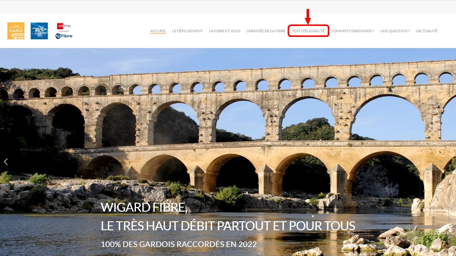 La fibre arrive en février !!!