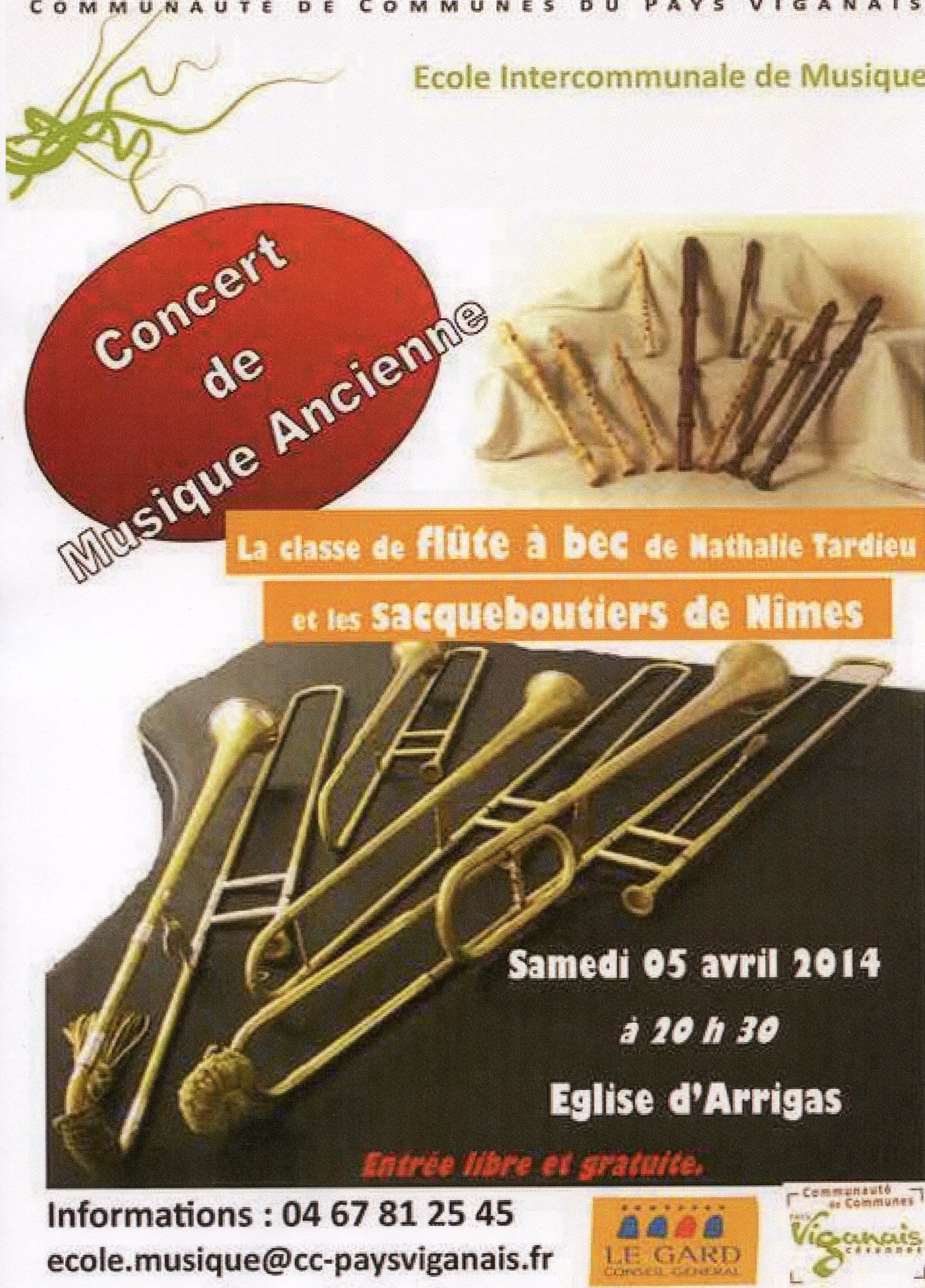 Concert de musique ancienne Concert de musique ancienne
