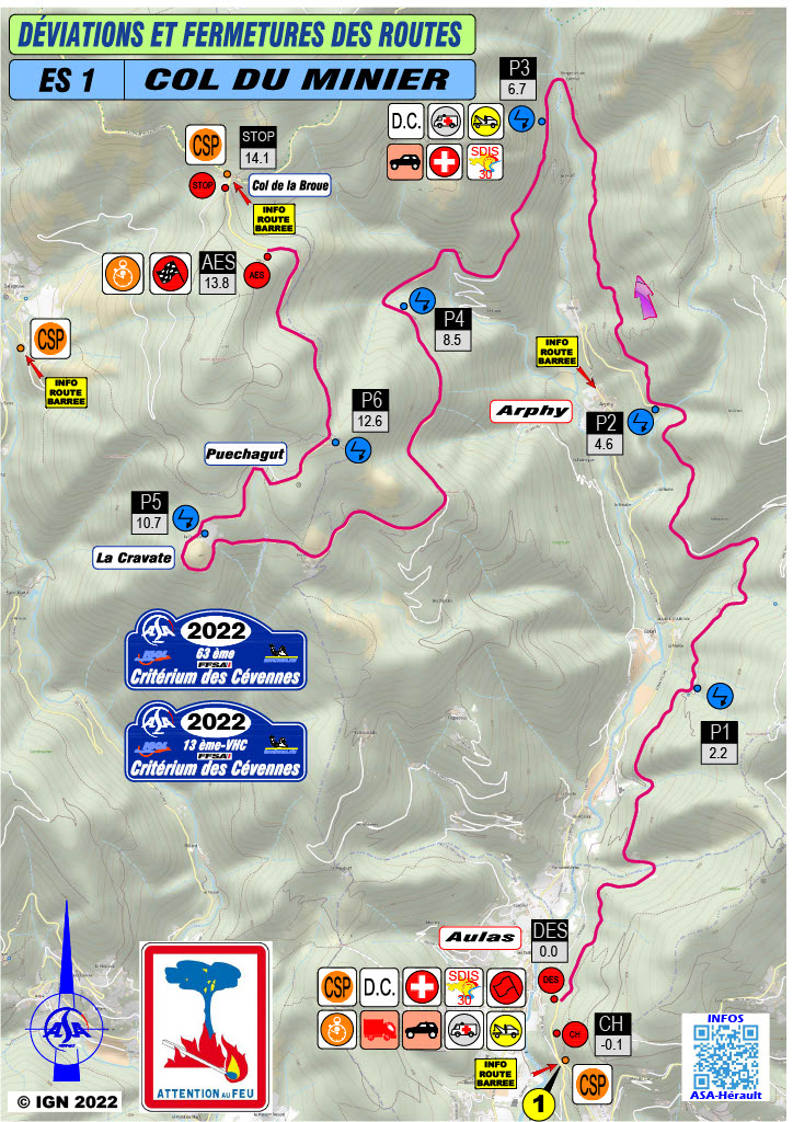63 ème CRITERIUM DES CEVENNES