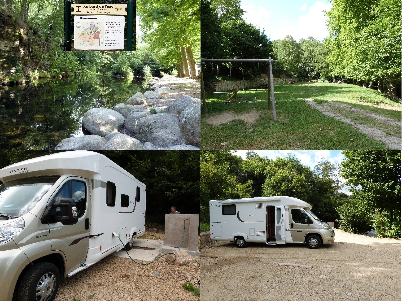 Aire pour Camping-cars du Rieumage