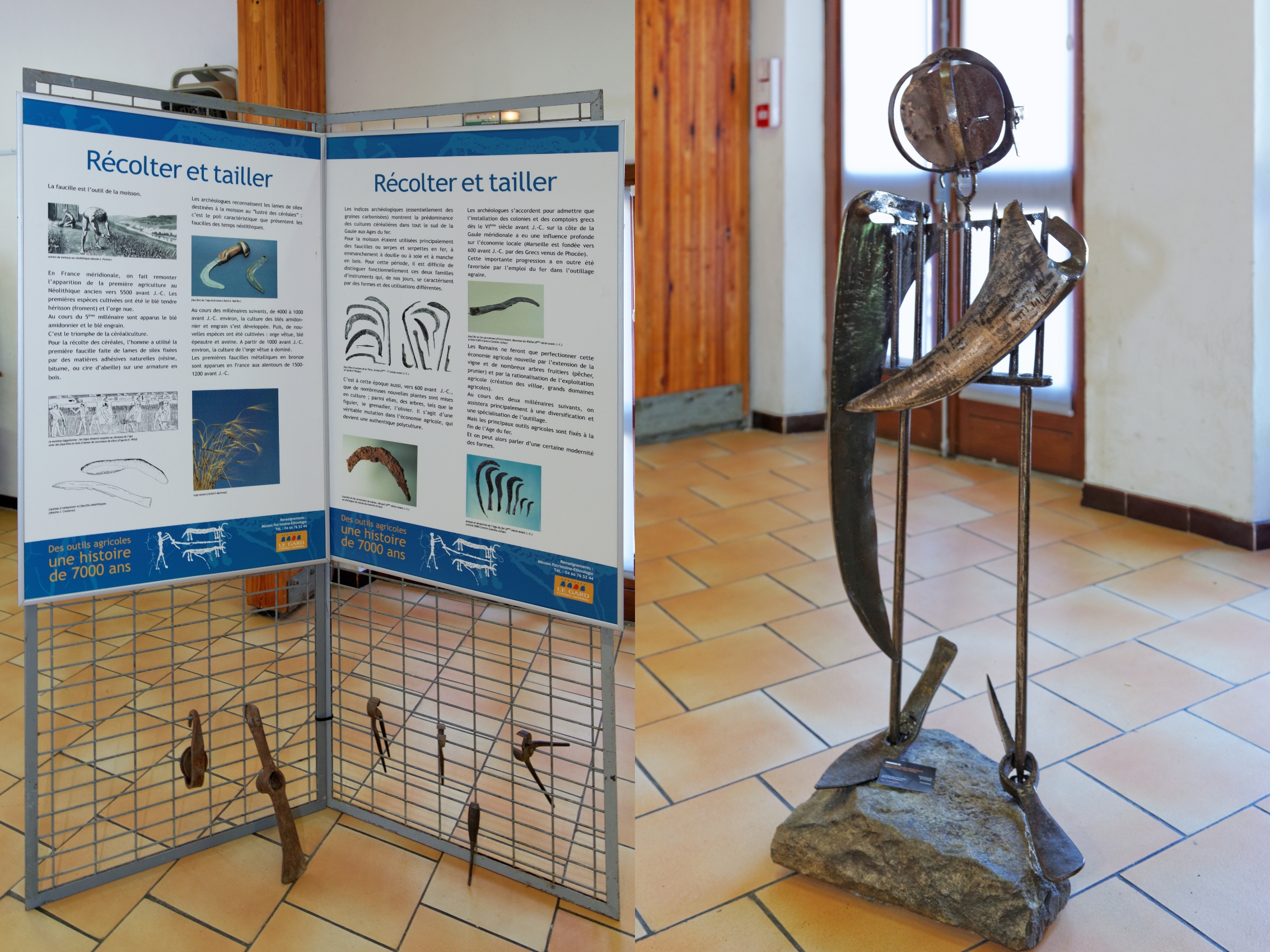 Expo "Les outils agricoles, une histoire de 7000 ans" Expo "Les outils agricoles, une histoire de 7000 ans"