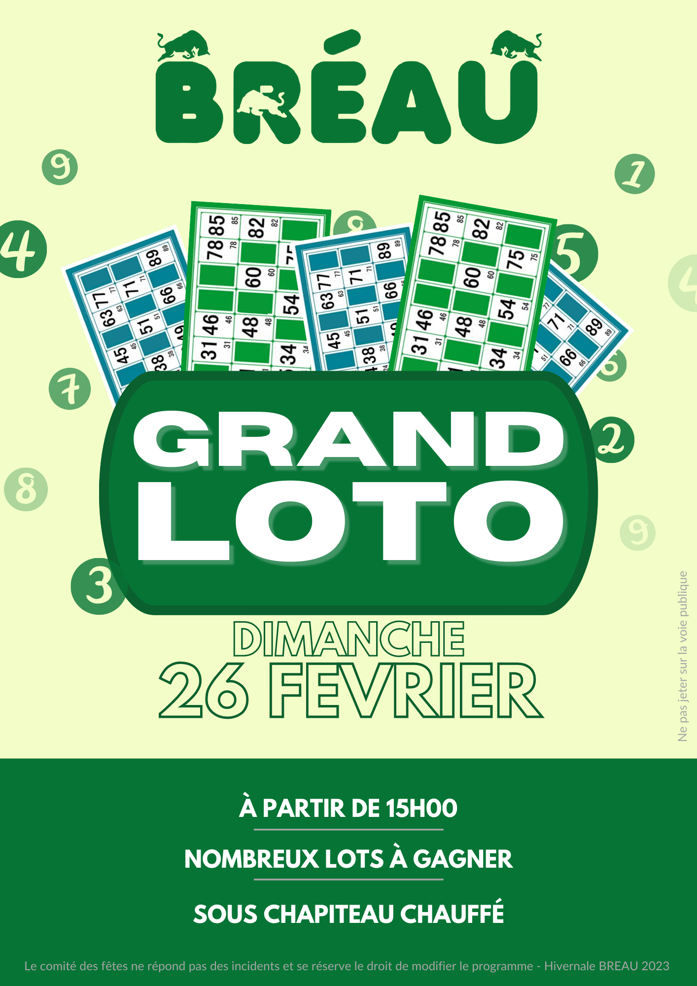 Fête hivernale et loto Fête hivernale et loto