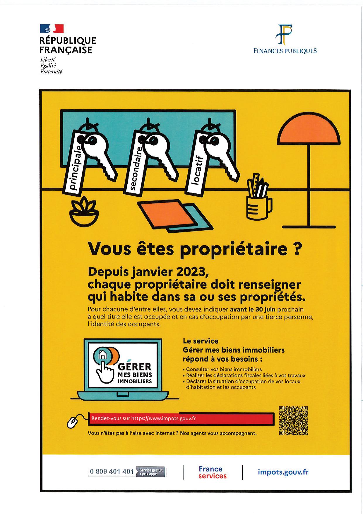 Campagne Gérer Mes Biens Immobiliers (GMBI) Campagne Gérer Mes Biens Immobiliers (GMBI)