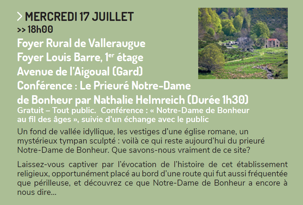 Programme Estivales des Causses et Cévennes - Semaine du 15 au 21 juillet 2024 Programme Estivales des Causses et Cévennes - Semaine du 15 au 21 juillet 2024