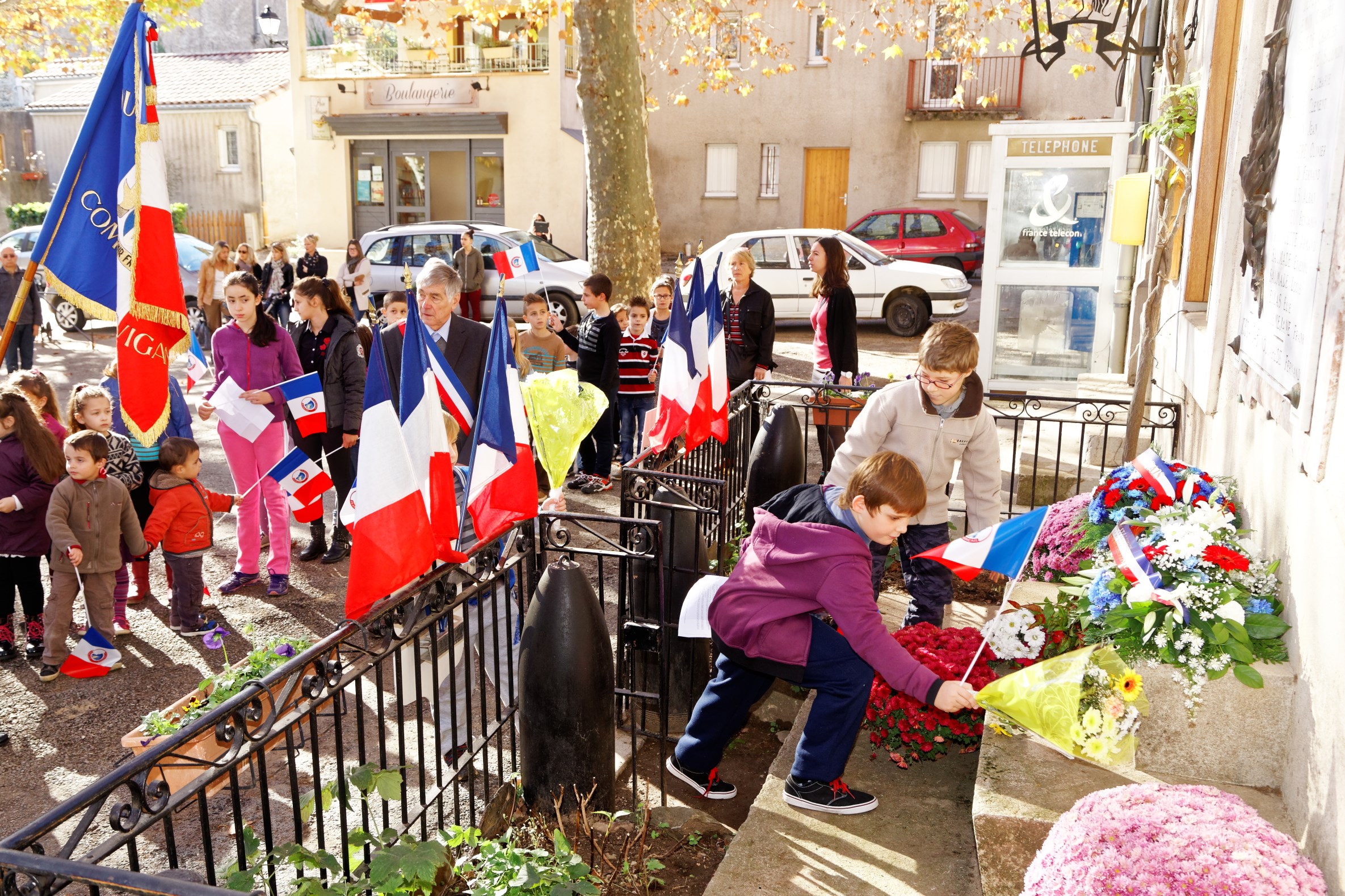 L'hommage des enfants